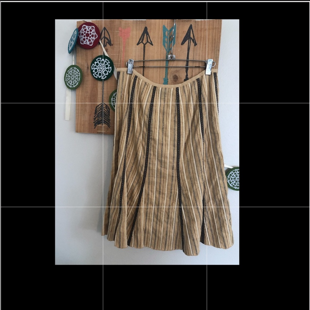 Striped skirt